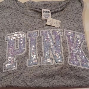 Brand new short sleeve pink t-shirt